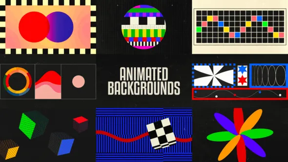 Videohive - Colorful Backgrounds - 59760929