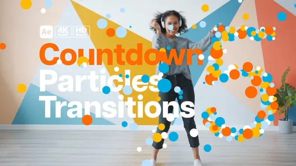 Countdown Particles Transitions