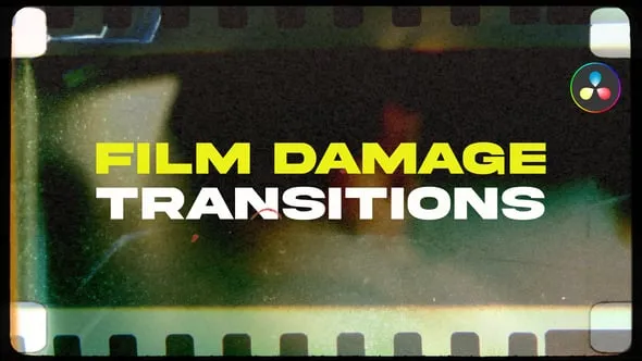 Videohive - Film Damage Transitions - 59979117