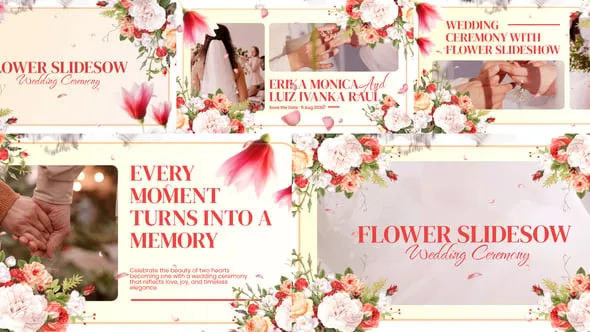 Videohive - Flower Slideshow - 59632734