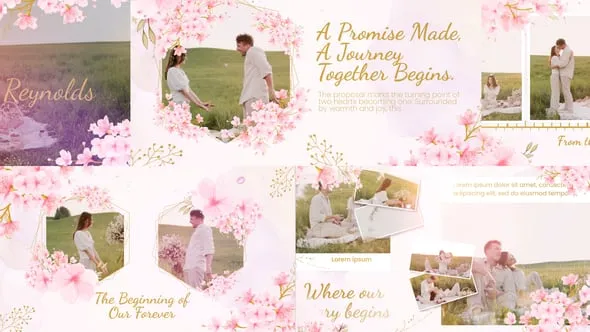 Videohive - Flower Slideshow - 59734019
