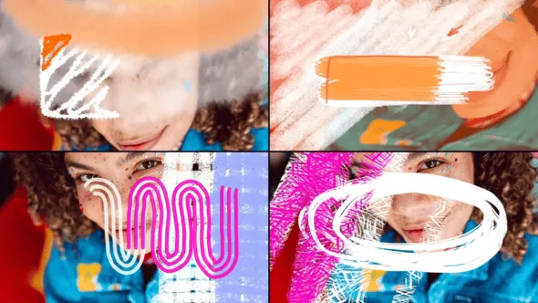 Videohive - Grunge Transitions for After Effects - 59631881