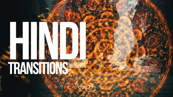 Hindi Transitions for After Effects