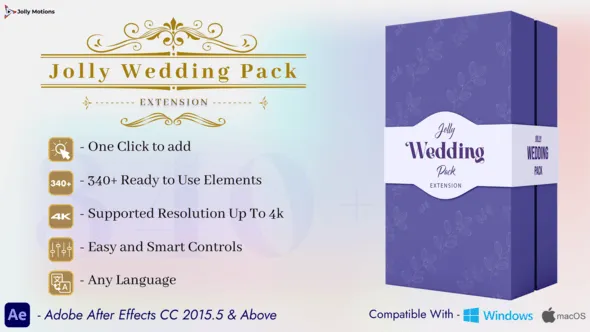 Videohive - Jolly Wedding Pack - 33732398