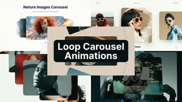 Videohive - Loop Carousel Animation - 59831846