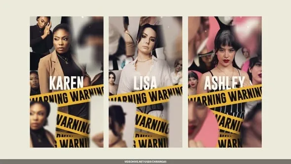 Videohive - Photo Gallery Warning Stories - 59745434