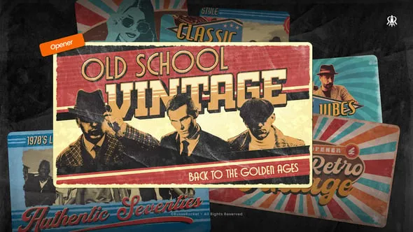 Videohive - Retro Vintage Opener - 59626846
