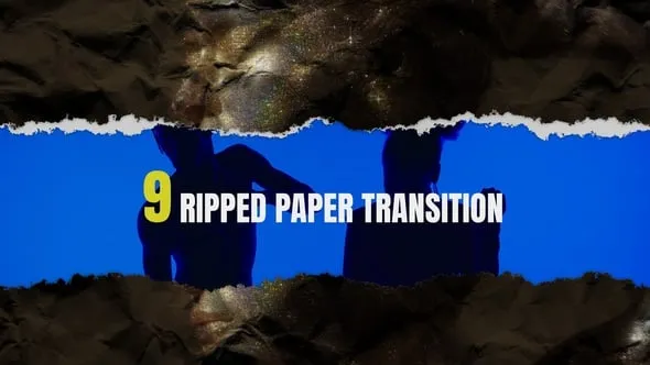 Videohive - Ripped Paper Transitions - 59314990