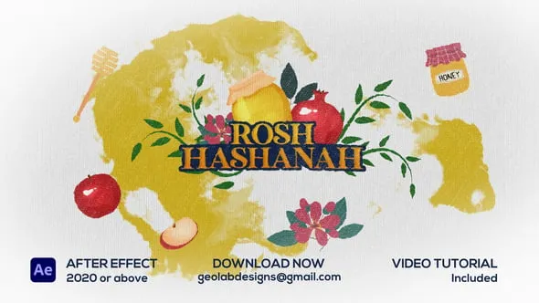 Videohive - Rosh Hashanah Titles - 59846528