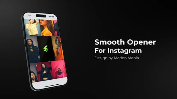 Videohive - Smooth Opener for Instagram - 59980345