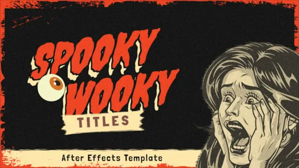 Videohive - Spooky Wooky Titles - 59629681