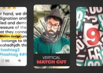 Videohive - Vertical Match Cut - 59881381