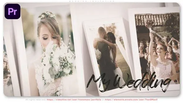 Videohive - Wedding Invitation - Adobe Premiere Slideshow - 59830460