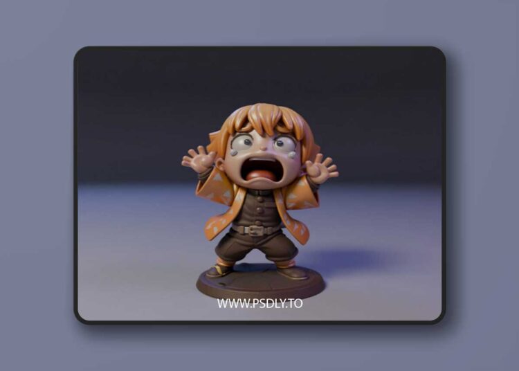 Zenitsu Agatsuma – 3D Print Model