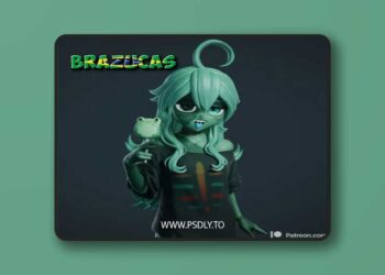 Zombie Girl Sinuuki – 3D Print Model STL