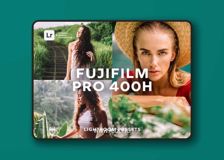 10 Fuji Pro 400H Lightroom Presets - Analog LR Preset - 35mm Film Stock Emulation