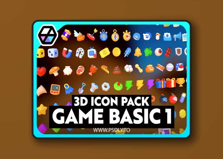 3D Icons - Game Basic1 v1.0.2