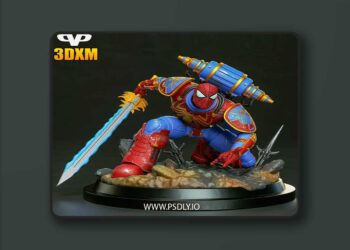 3DXM – Spider-Man Warhammer – 3D Print Model