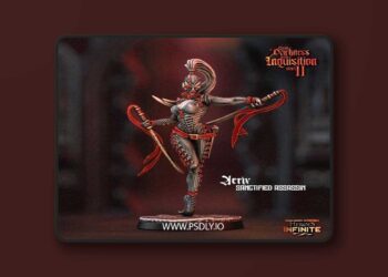 Aerix – Sanctified Assassin – 3D Print Model STL
