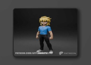 Appendix – Hyoga Kid Ver.2 – 3D Print Model OBJ