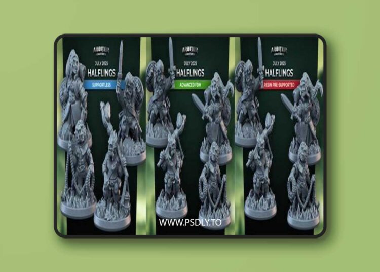 Arbiter Miniatures July 2025 – 3D Print Model STL