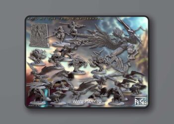 Artisan Guild – August 2025 – Raid at the Temple of Zephyra – 3D Print Model 5 Artisan Guild – August 2025 – Raid at the Temple of Zephyra – 3D Print Model