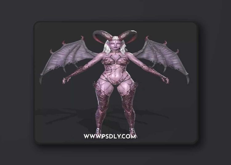 BANSHEE Low-poly 3D Model 1 BANSHEE Low-poly 3D Model
