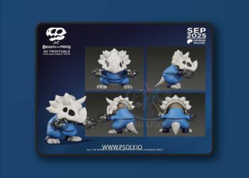 Beasts and Minis – Invisible Woman Boney Beast – 3D Print Model STL 5 Beasts and Minis – Invisible Woman Boney Beast – 3D Print Model STL