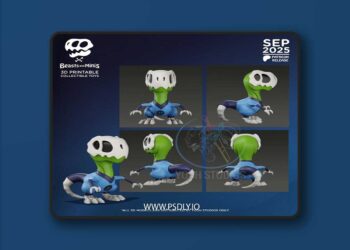 Beasts and Minis – Mr Fantastic Boney Beast – 3D Print Model STL 7 Beasts and Minis – Mr Fantastic Boney Beast – 3D Print Model STL