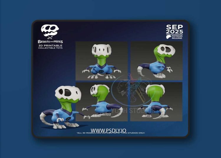 Beasts and Minis – Mr Fantastic Boney Beast – 3D Print Model STL 1 Beasts and Minis – Mr Fantastic Boney Beast – 3D Print Model STL