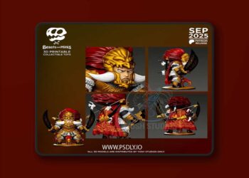 Beasts and Minis – Radahn Mini – 3D Print Model STL 6 Beasts and Minis – Radahn Mini – 3D Print Model STL