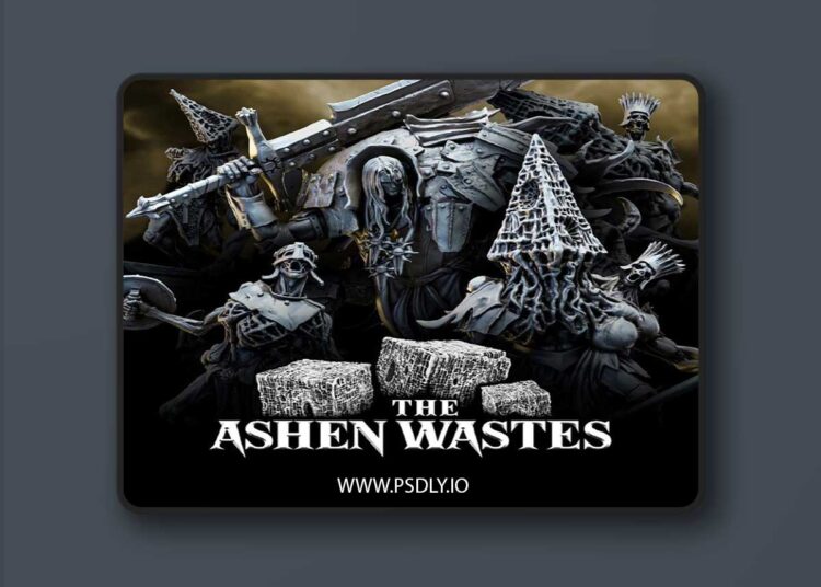 Bestiarum Miniatures – Abominations of the Ashen Wastes – 3D Print Model 1 Bestiarum Miniatures – Abominations of the Ashen Wastes – 3D Print Model