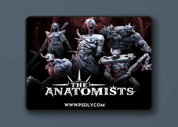Bestiarum Miniatures – The Anatomists – 3D Print Model 4 Bestiarum Miniatures – The Anatomists – 3D Print Model