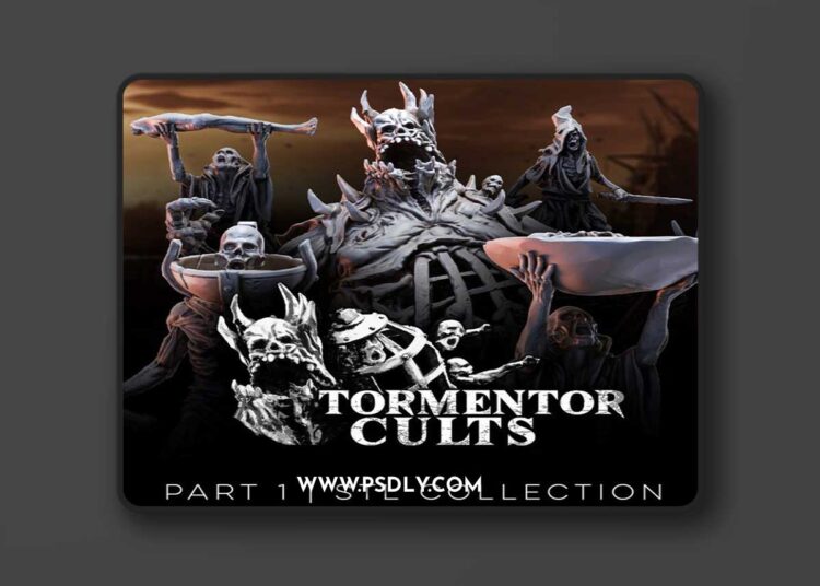 Bestiarum Miniatures – Tormentor Cults Part 1 – 3D Print Model