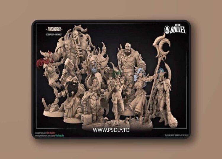 Bite the Bullet – Throwback October 2025 – 3D Print Model STL