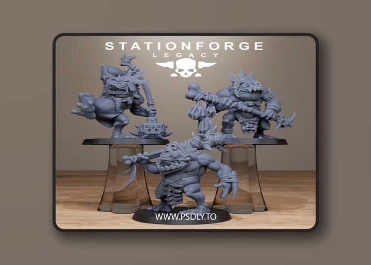 Bogkin Ogres – 3D Print Model