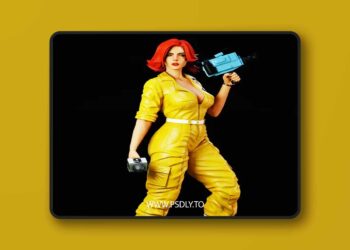 BrunoArt3D – April O’Neil – 3D Print Model STL