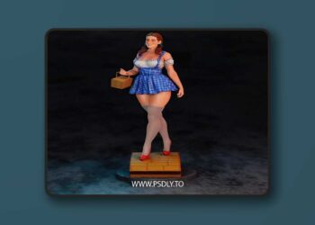 BrunoArt3D – Dorothy – 3D Print Model STL