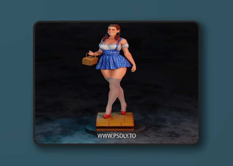 BrunoArt3D – Dorothy – 3D Print Model STL