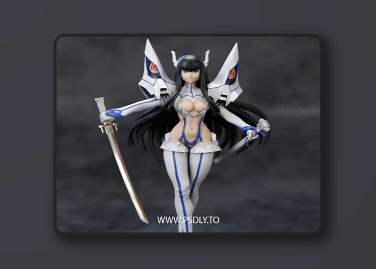 BrunoArt3D – Satsuki Kiryuin – 3D Print Model STL