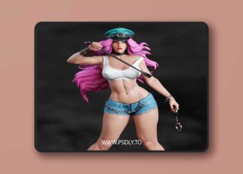 BrunoArt3D – Street Fighter Poison – 3D Print Model STL