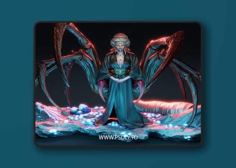 CA 3D Studios – Spider Spirit – 3D Print Model STL 1 CA 3D Studios – Spider Spirit – 3D Print Model STL