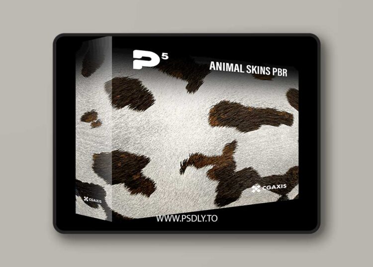 CGAxis Physical 5 Animals PBR Textures
