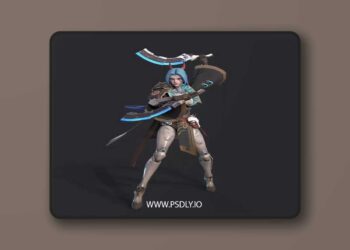 Chain killer Low-poly 3D Model 5 Chain killer Low-poly 3D Model