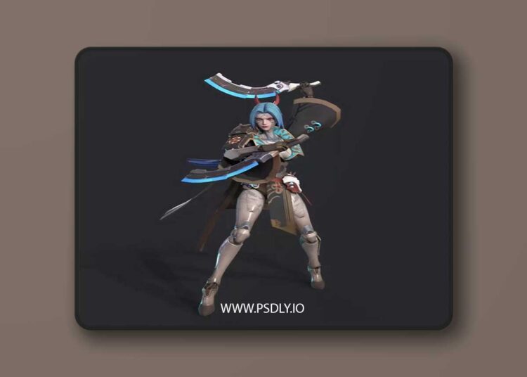 Chain killer Low-poly 3D Model