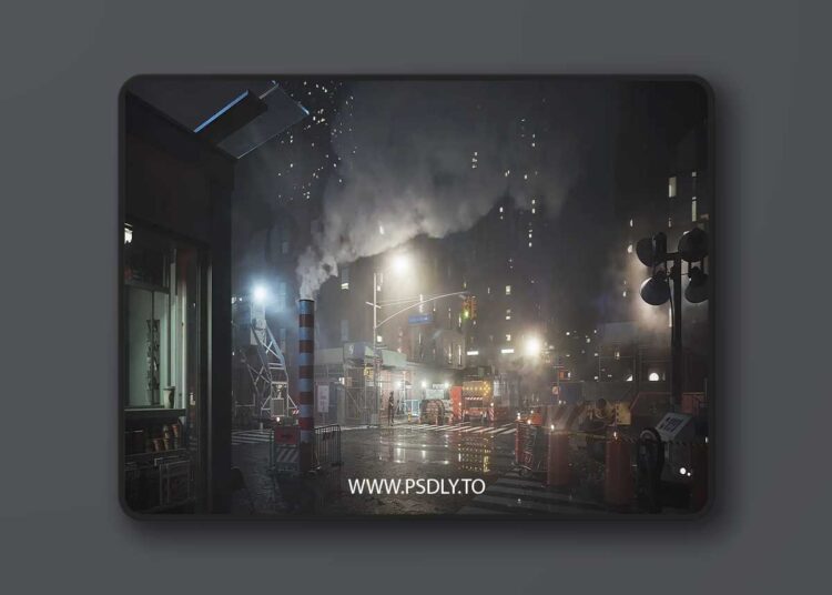 City Streets (Blend) for Unreal Engine 1 City Streets (Blend)