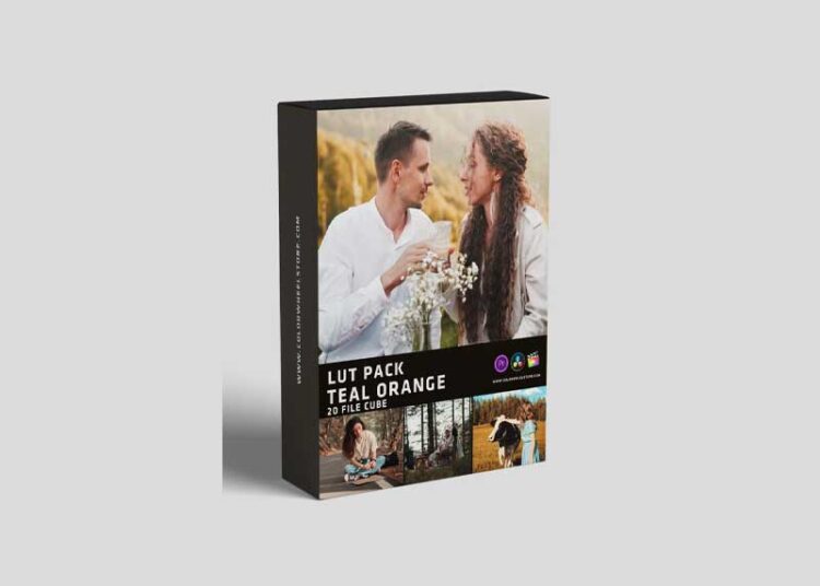 Colorwheelstore - Lut Teal Orange Style 1 Colorwheelstore - Lut Teal Orange Style