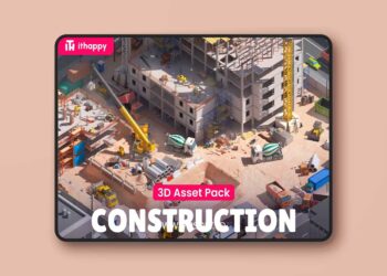 Construction - Low Poly 3D Models Pack v2.2