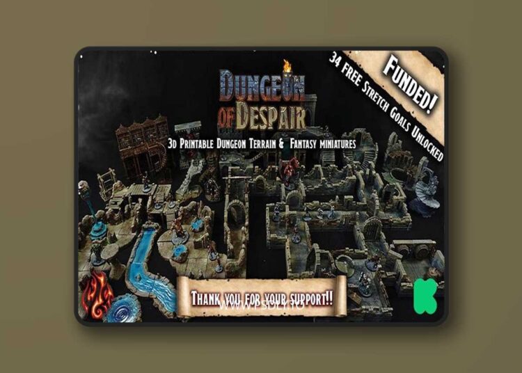 Crippled God Foundry – Dungeon of Despair – 3D Print Model STL 1 Crippled God Foundry – Dungeon of Despair – 3D Print Model STL