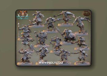 Daybreak Miniatures – The Disciples of Marsyas – 3D Print Model 5 Daybreak Miniatures – The Disciples of Marsyas – 3D Print Model